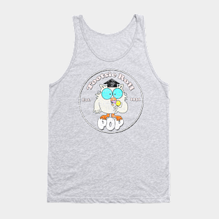 Tootsie Pop Tank Top - Tootsie Pop, distressed by woodsman